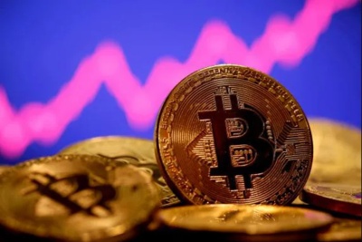 An advanced mining farm showcasing high-tech operations