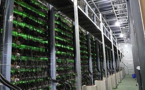 Advanced eco-friendly mining rig operating efficiently