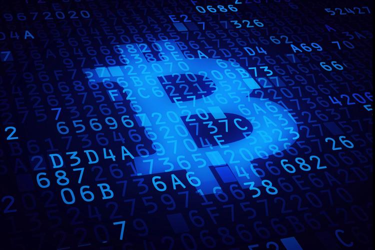 Bitcoin mining rig operating in a temperature-controlled environment